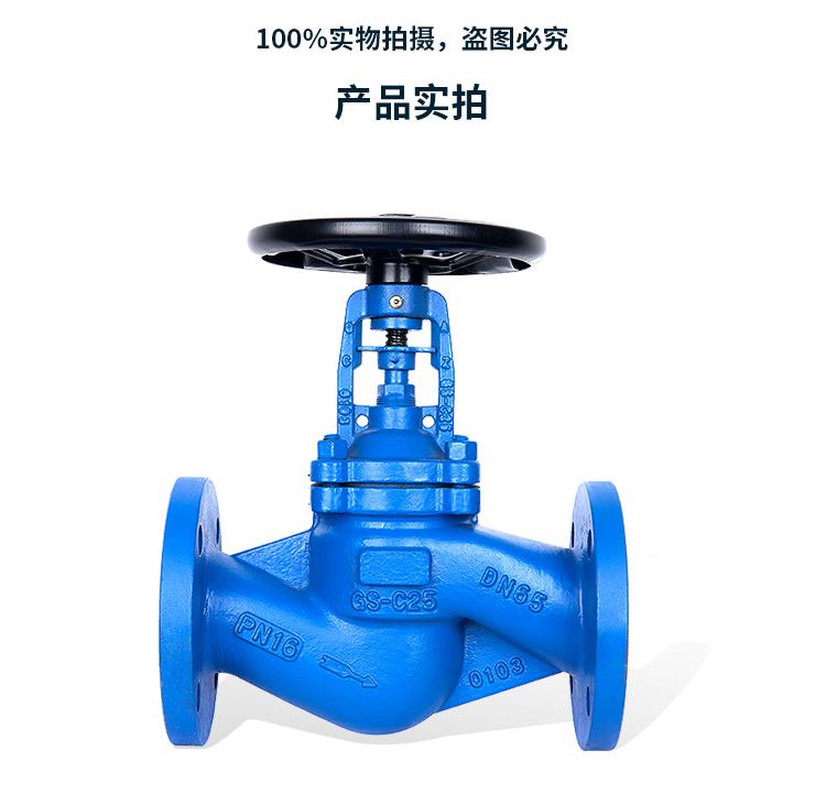 法蘭堅固，閥韻悠長——廠家供應筑寧乾WJ41H-16C碳鋼波紋管截止閥DN65深度解析